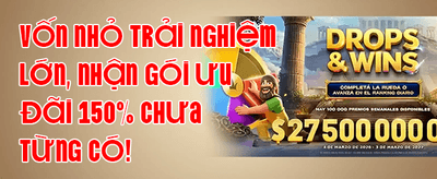 Siêu Thưởng Chào Mừng 100% promotion image